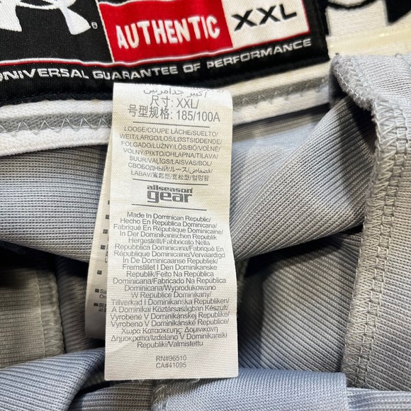 Under Armour Mens Size XXL Baseball Pants Light Gray All Seasons Gear - Picture 6 of 7